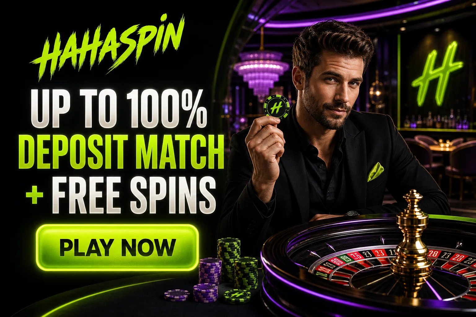 Hahaspin casino promotion